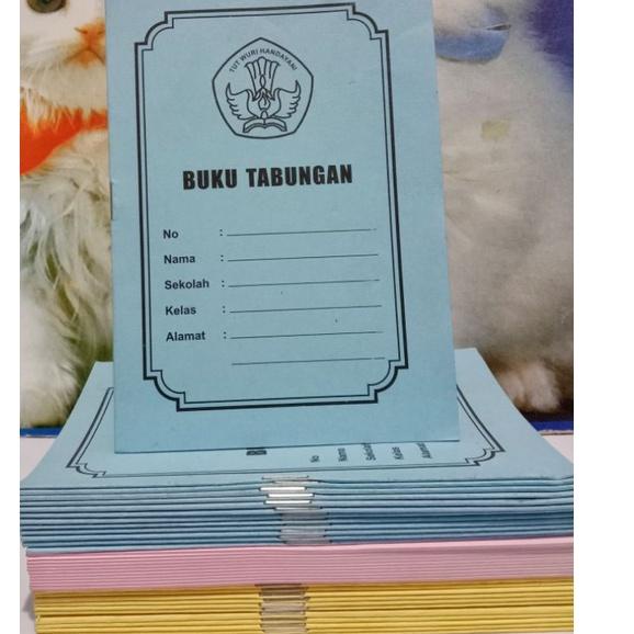 

Update - 1 pack isi 50 pics BUKU TABUNGAN KEUANGAN SEKOLAH/SD/MI/TK /PAUD 케