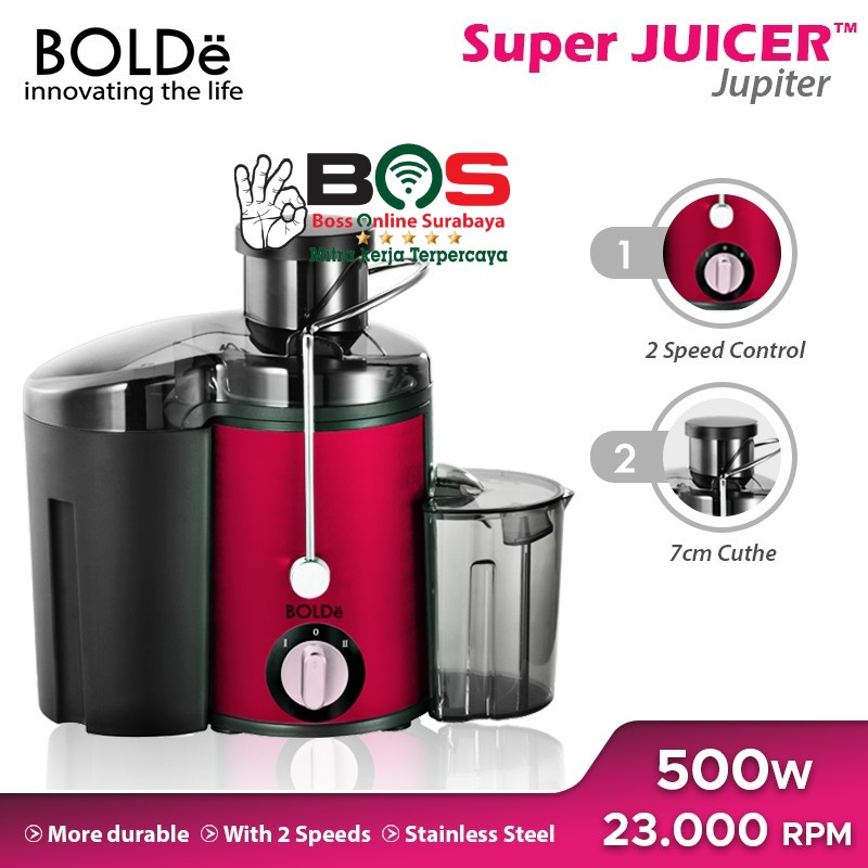 Alat Pembuat Jus Bolde Super Juicer Jupiter 500ML Juicer Bolde