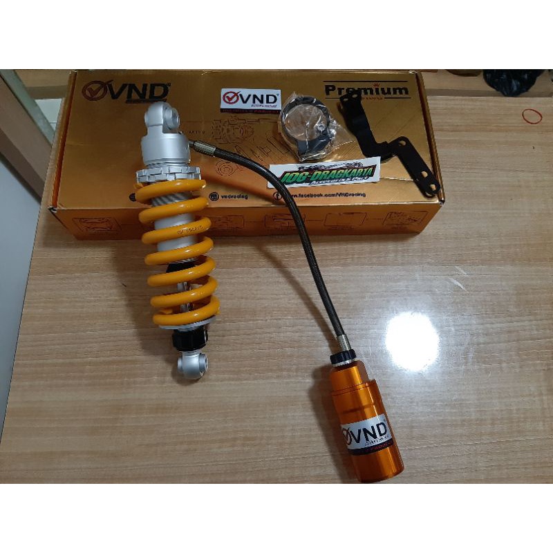 MONO SHOCK BELAKANG SHOCK BELAKANG VND PREMIUM KAWASAKI NINJA RR NEW RR OLD ZX150 WARNA KUNING TABUN