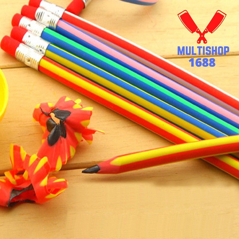 

multishop1688 Pensil Lentur Fleksibel Pencil Gulung Flexibel Flexible Unik anak Lucu
