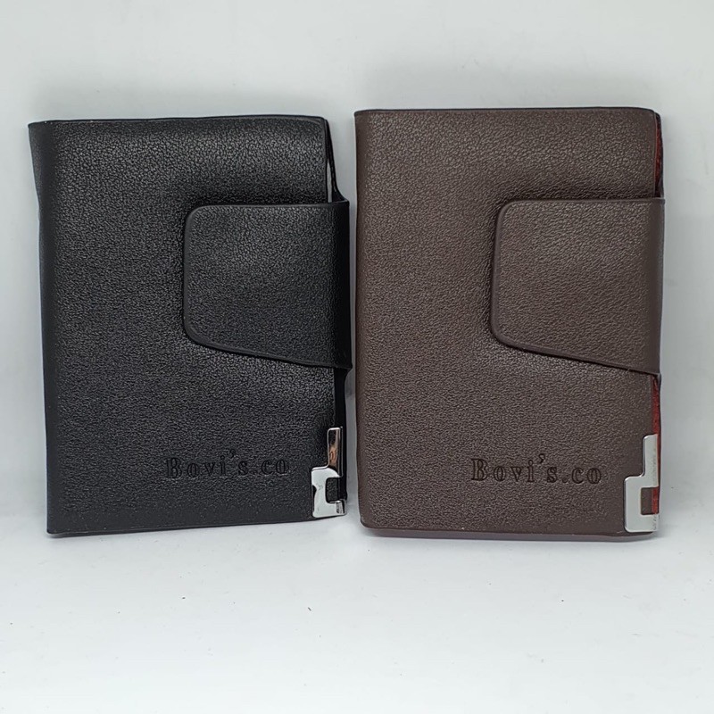 dompet kartu nama BOVIS asli original cowok cewek pria import murah keren distro bahan halus koin st