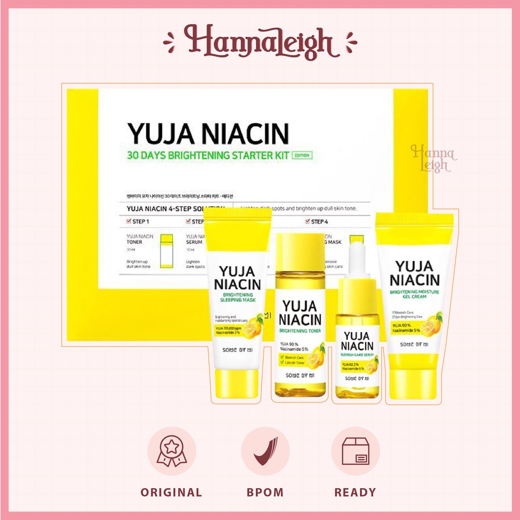 SOMEBYMI Some by MI - Yuja Niacin 30 Days Brightening Starter Kit (4 Items)