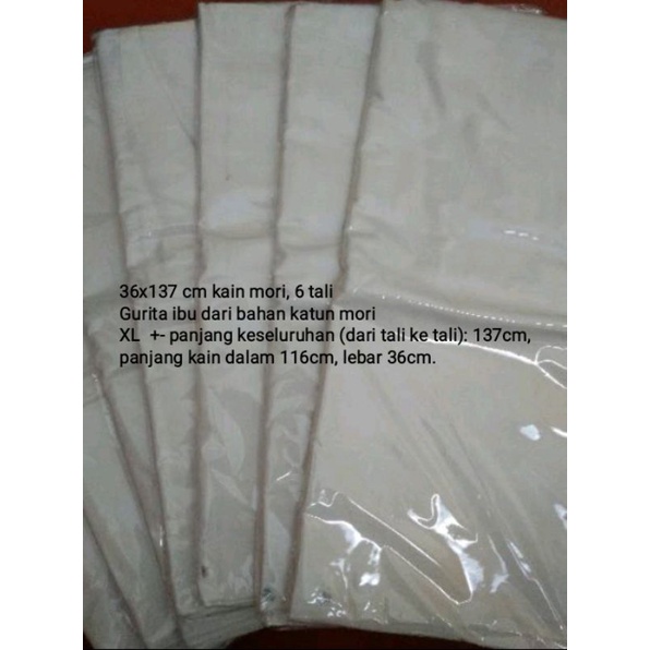 GURITA IBU JUMBO 36x142 CM GRITO HABIS MELAHIRKAN L124 / XL137 / XXL152 / JUMBO160 CM