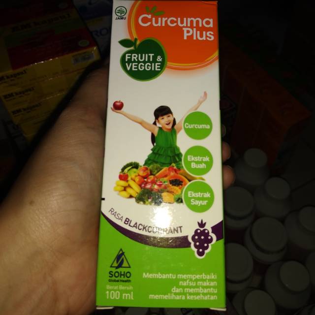 CURCUMA PLUS FRUIT AND VEGGIE SIRUP 100 ML