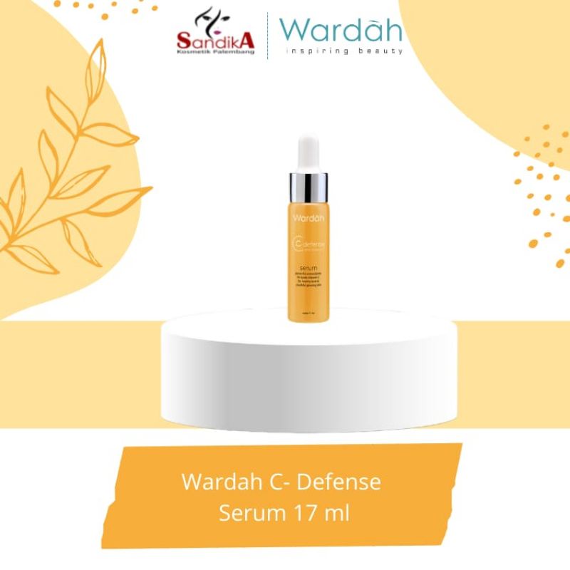 WARDAH C Defense Serum 17ml/Serum Wardah/Serum Wajah Wardah