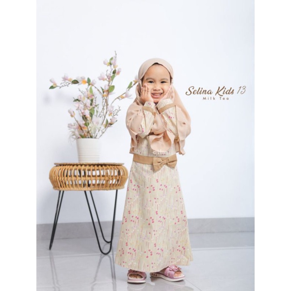 GAMIS ANAK / SELINA KIDS / ATTIN HIJAB (DRESS ONLY)