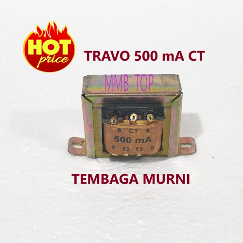 Trafo / Travo 500 mA CT NIKISAE