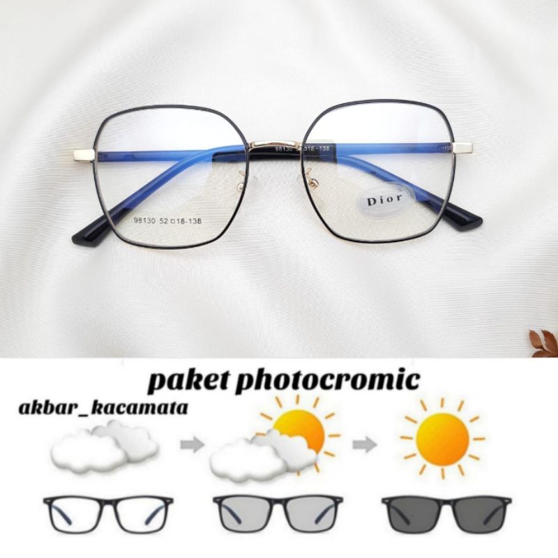 KACAMATA98130 POTOCROMIC kacamata style minus