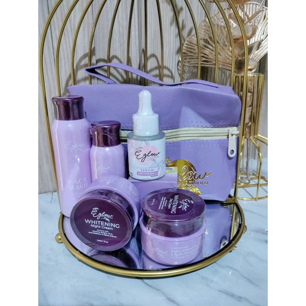 Paket Eglow Platinum BPOM | Skincare BPOM | Eglow skincare