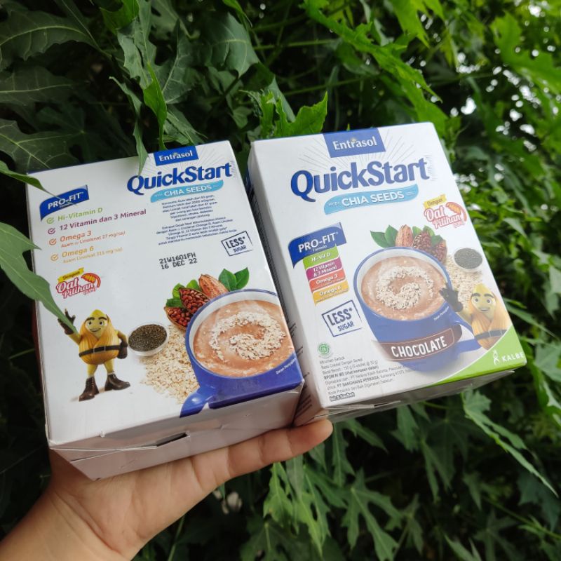 

ENTRASOL QUICKSTART CHOCOLATE (5 Sachet @30gr