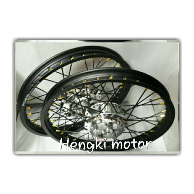 Velg jari jari vixion new nvl warna hitam
