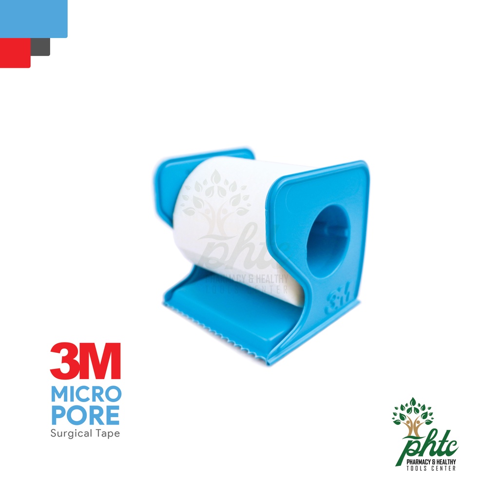 3M Micropore 2 Inch l Plester Kertas Putih Ukuran 2 Inch l Perekat Luka