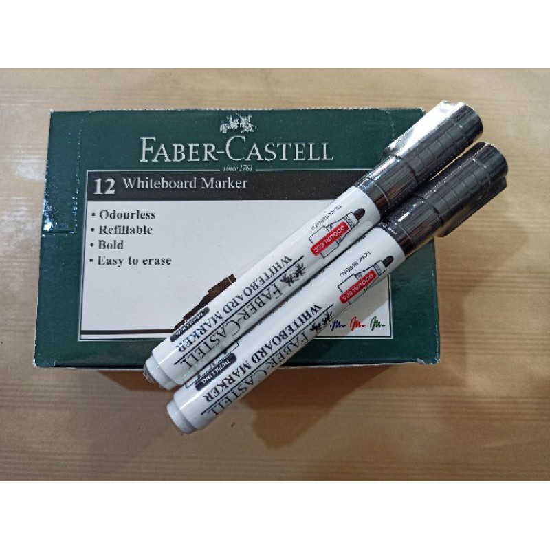 

Spidol Papan Tulis Putih / Whiteboard Marker Faber Castell