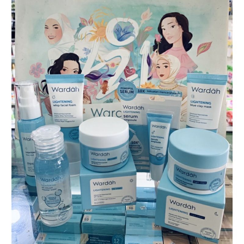 PAKET WARDAH LIGHTENING MURAH/LENGKAP/7IN1