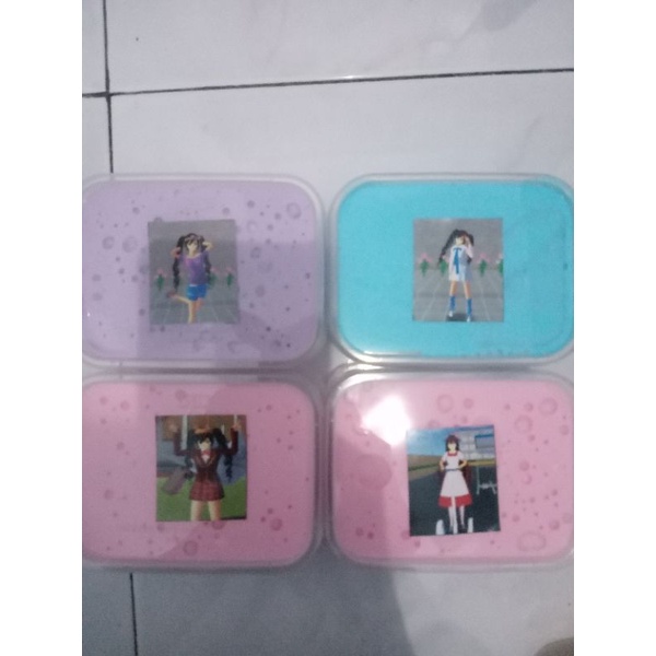 Slaim Slem Slime Mainan Anak Stiker SSS Sakura School Simulator 200 Gram / Berhadiah uang
