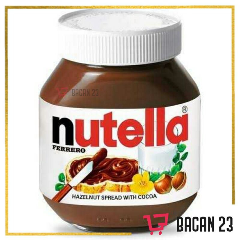 

Nutella (350gr) / Selai Oles Coklat / Bacan 23 - Bacan23