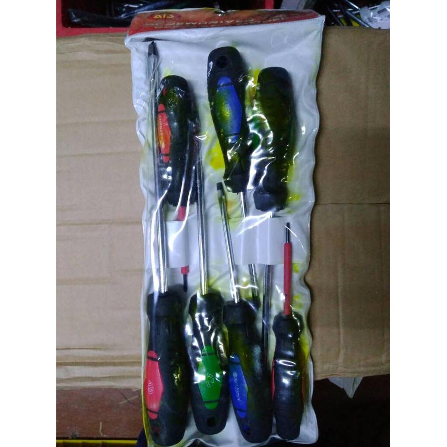 Termurah Obeng Karet Set 7 Pcs Ats Hq Berkualitas