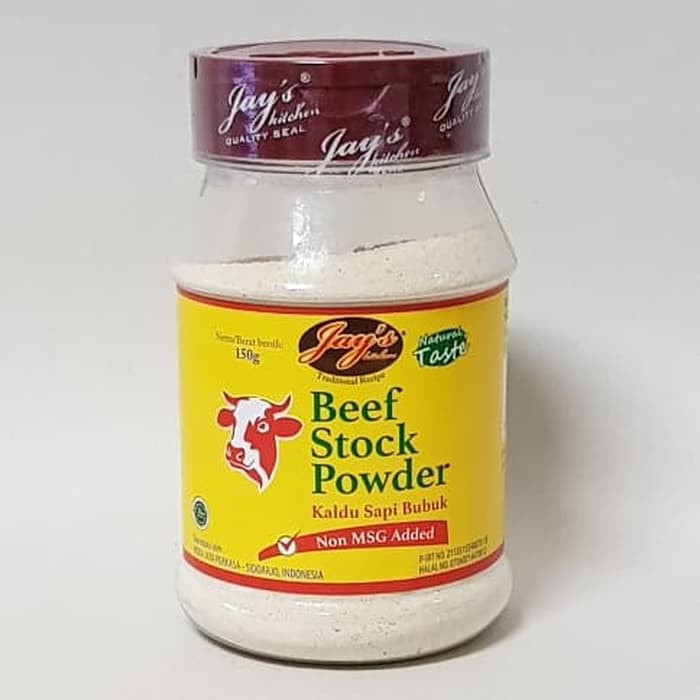 

JAY'S Beef Stock Powder JAYS Kaldu Sapi Bubuk 150gr Non MSG