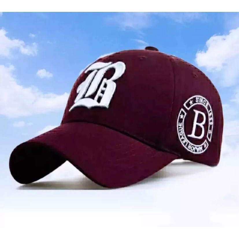 Topi Baseball Cap LB Burisil Bluemountain 1868 // Topi Distro Premium Original // Topi Baseball Caps UNISEX Terlaris