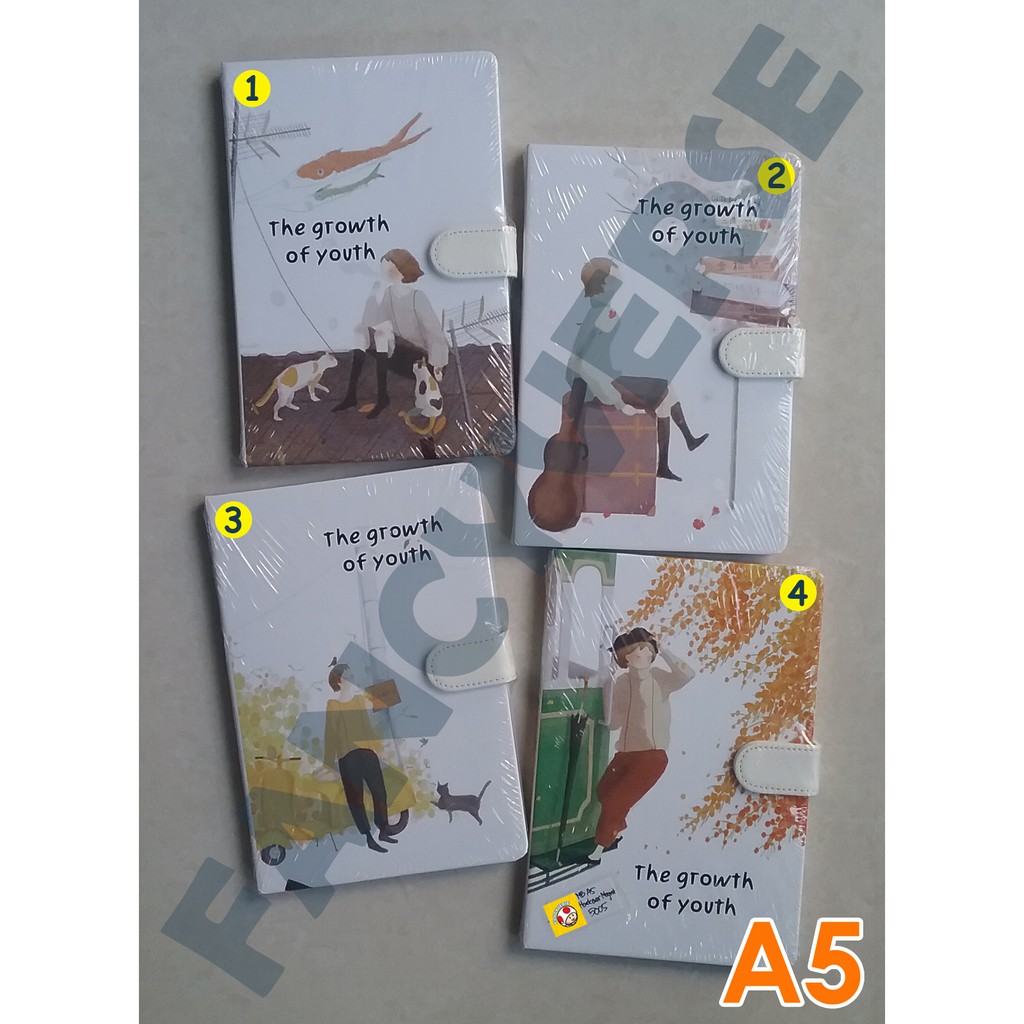 

Notebook Hardcover A5 Girl 5005 / Agenda Diary Notes Buku Catatan