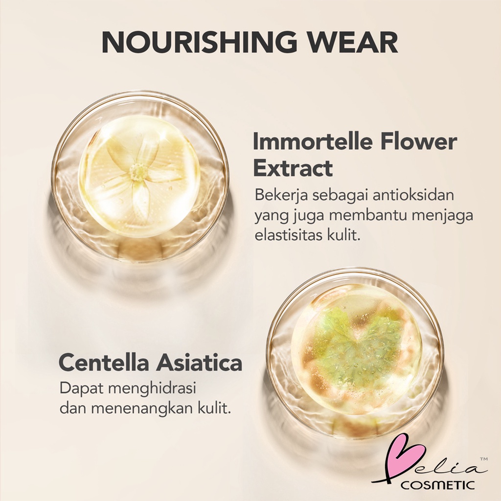 ❤ BELIA ❤ YOU NoutriWear+ Velvet Liquid Foundation | Y.O.U Alas Bedak BPOM