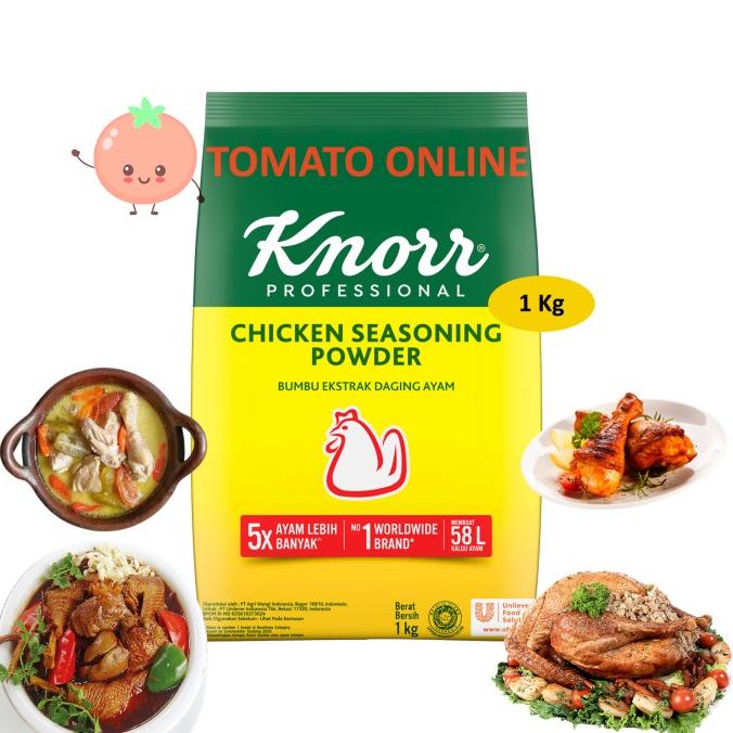 

Knorr Knoor Chicken Seasoning Powder Refill 1 kg 1kg / 1000 gr gram G
