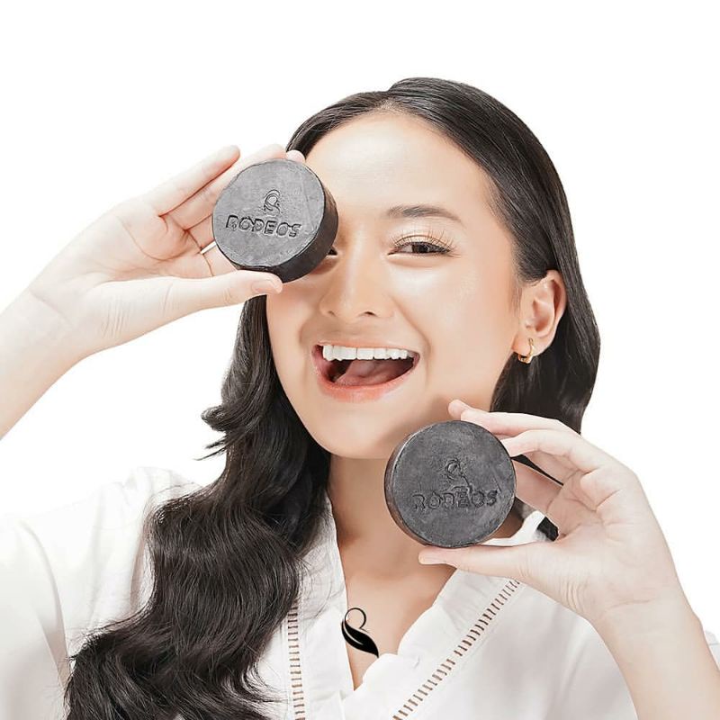 TERBUKTI AMPUH !!! Rodeos Charcoal Soap With Collagen | Aloe Vera | Charcoal Asli Pembersih Wajah  Hilangkan Jerawat Komedo Kusam Berminyak