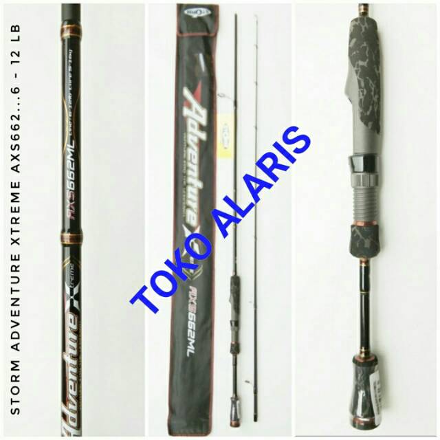 JORAN STORM ADVENTURE XTREME 6-12LB FUJI