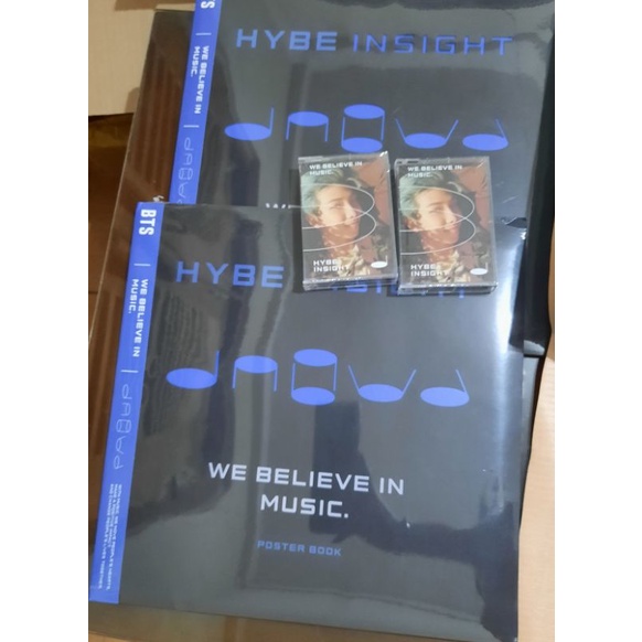 [PELUNASAN] HYBE INSIGHT POSTER & PHOTOCARD SET BTS