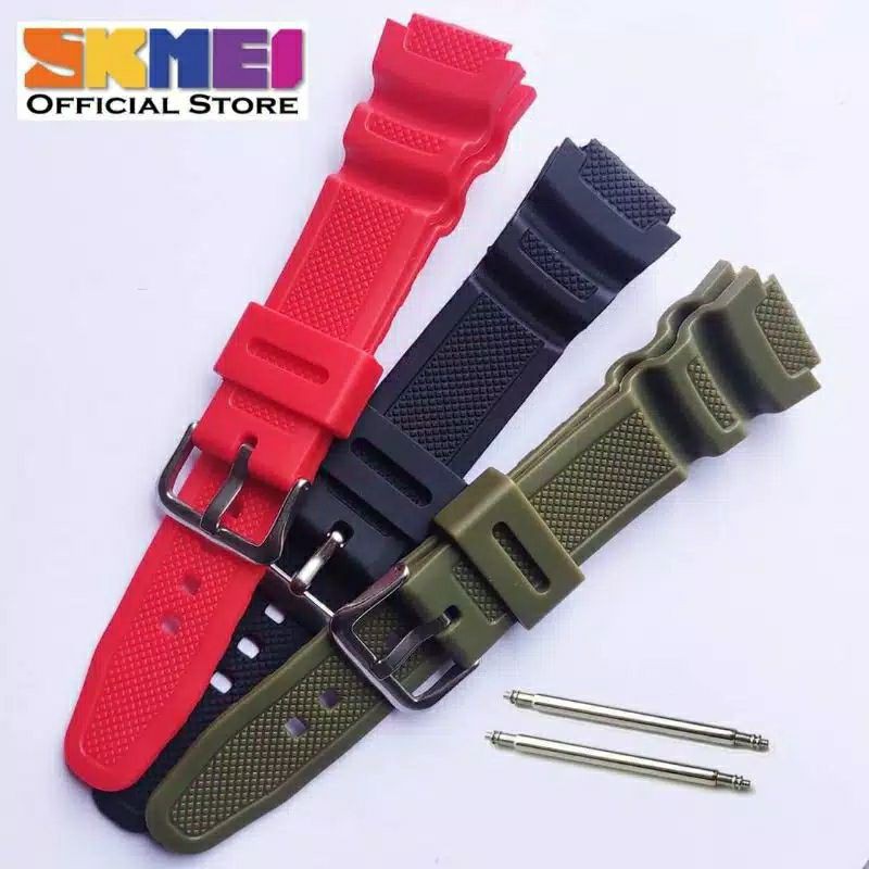 Tali jam strap jam SKMEI 1454 SKMEI 1723 free pen pengait sesuai ukuran