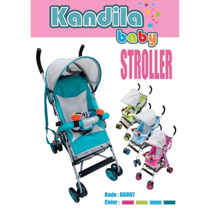 KANDILA BABY BUGGY STROLLER - GREEN