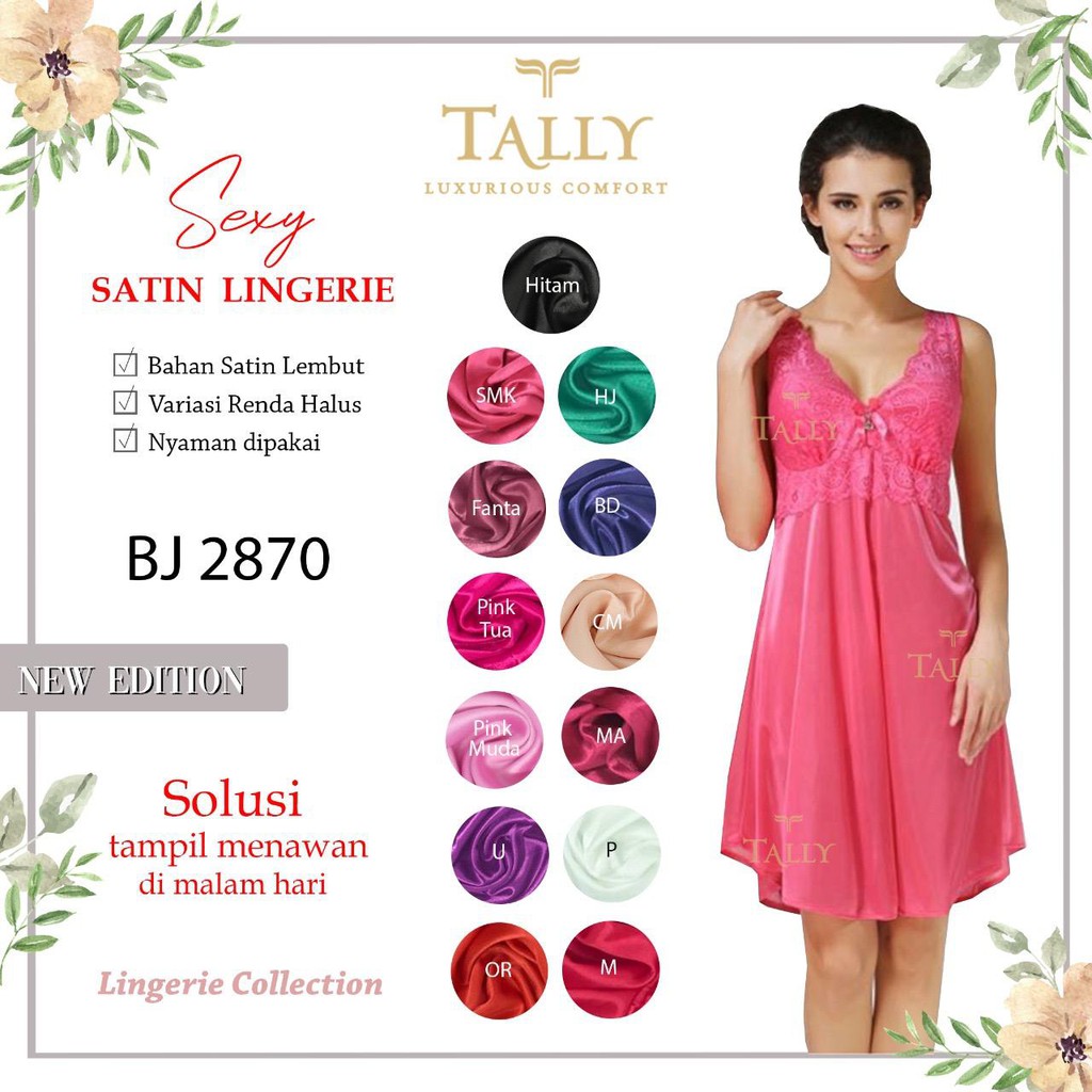 TALLY BAJU TIDUR / LINGERIE 2870 I FREE SIZE