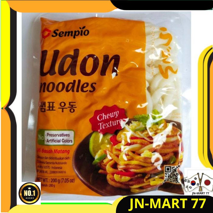 

KOREAN FOOD/MIE KOREA UDON SEMPIO FRESH 200 GR CHEWY TEXTURE IMPORT