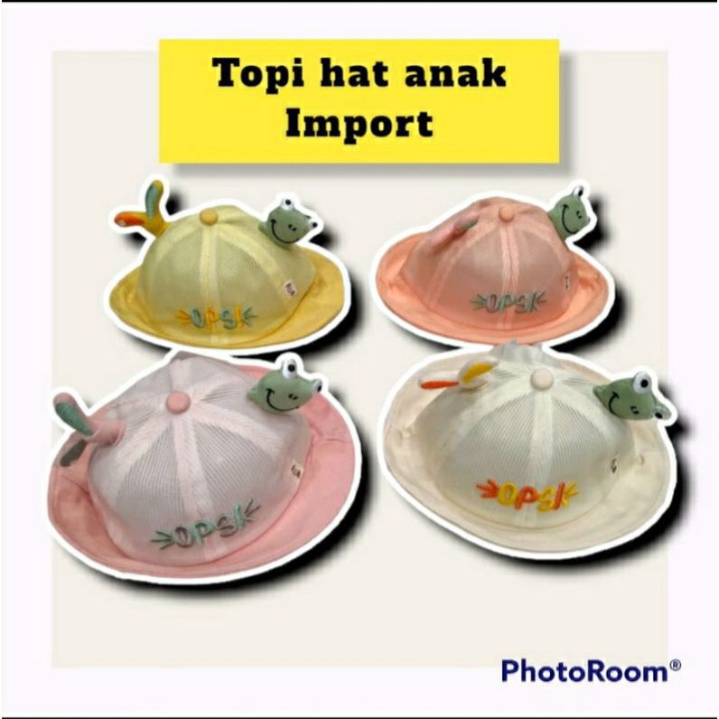 TOPI BUCKET ANAK IMPORT