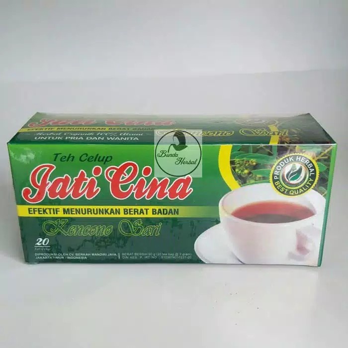 

Teh Celup Jati Cina Keronco Sari Herbal Alami