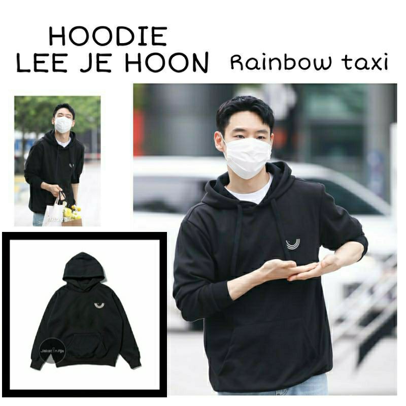 S - XXXXXL(6XL) Hoodie Taxi Driver LEE JE HOON OVERSIZE Jaket Rainbow Taxi DraKor BIGSIZE Pria Wanita