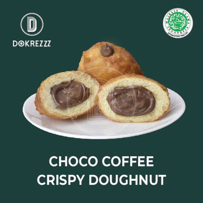 

Choco Coffee Crispy Doughnut
