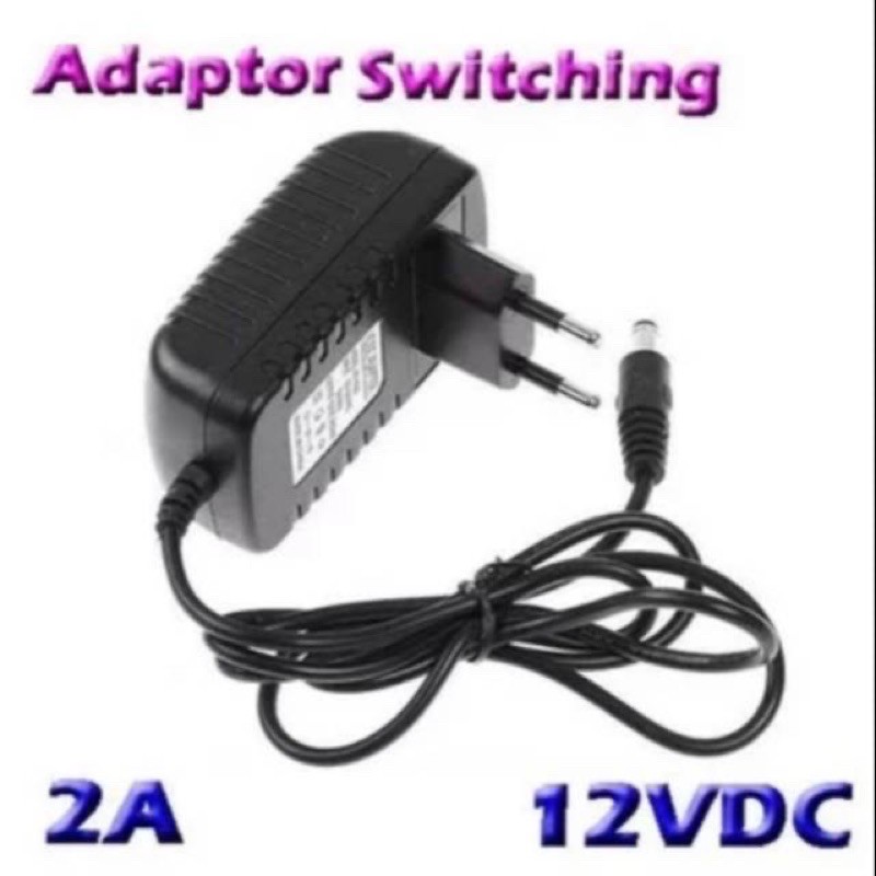 Adaptor 12V 2A bisa untuk cctv dan dvr 12 V 2 A murah