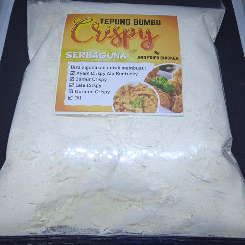 

Tepung Crispy Fried Chicken 1kg SIAP PAKAI