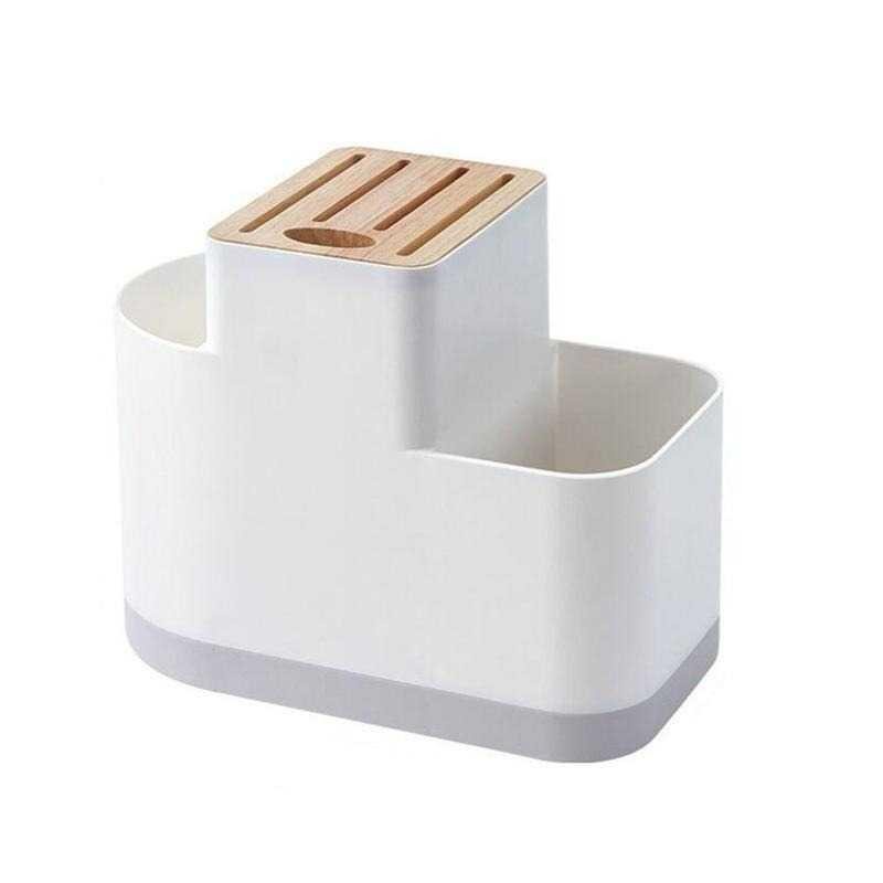 Tempat Pisau Dapur Sendok Sumpit Stand Holder - NCX1946 - White