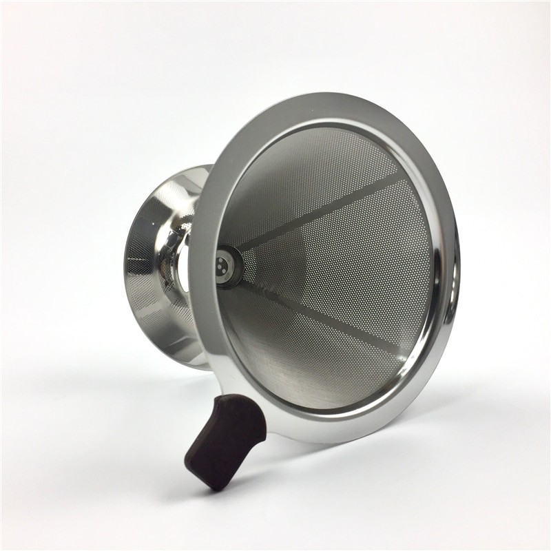 BAYAR DI TEMPAT Filter Penyaring Kopi V60 Cone Coffee Dripper Filter Double Layer Small