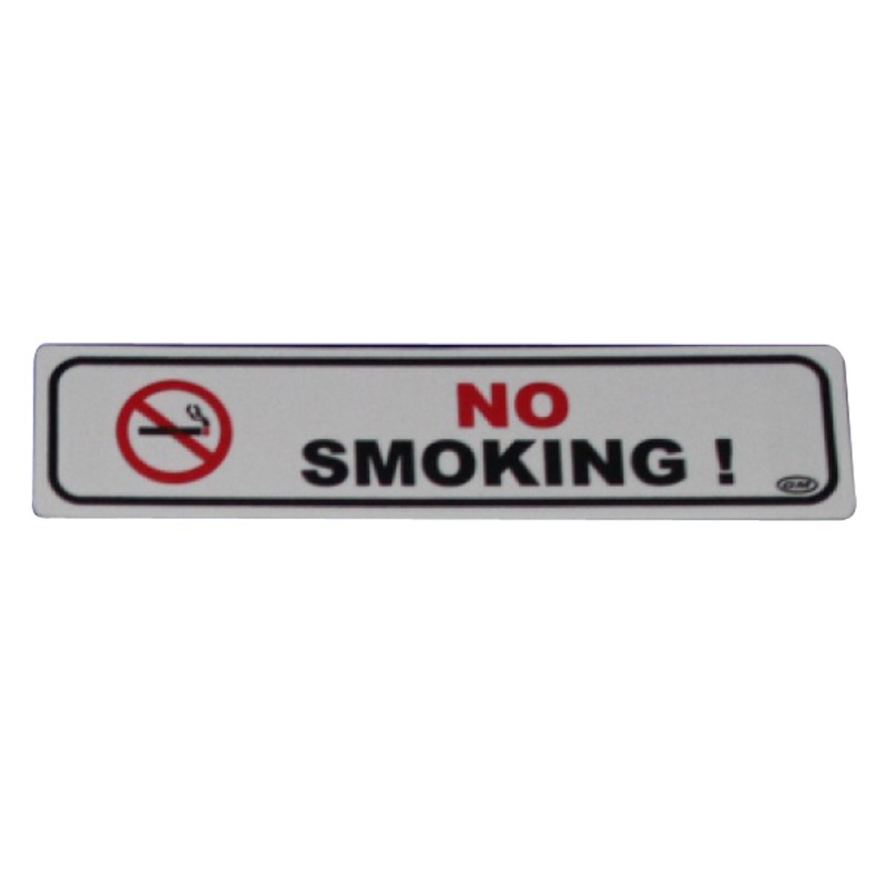 

GM LABEL KECIL NO SMOKING LK 243 C