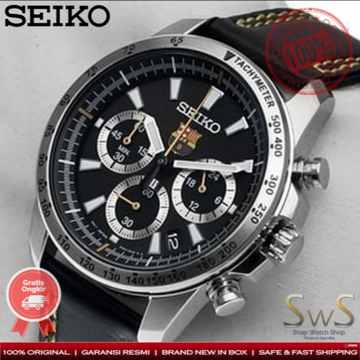 Jam Tangan Pria Seiko Chronograph SSB073 P2 Seiko SSB073P2 Original