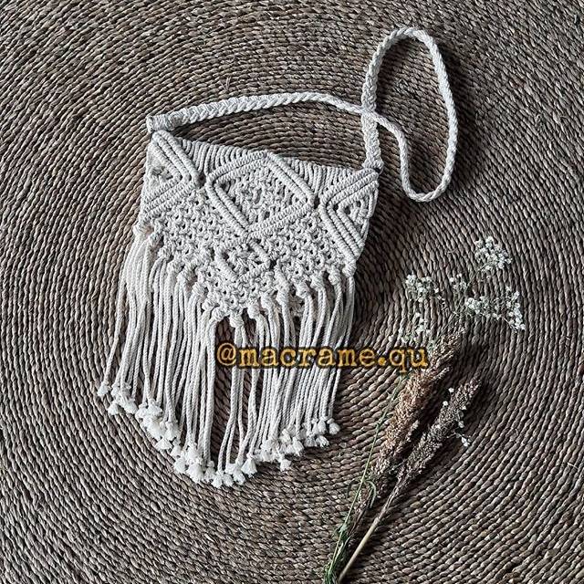 Macrame Sling Bag / Tas Macrame / Macrame Bag