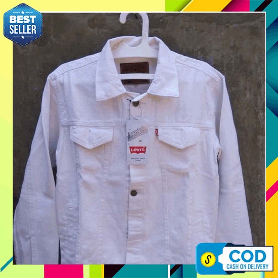 Jaket Jeans Distro Wanita Premium Terbaru Cewek Branded Kekinian Import Original Modis Murah Jaket L