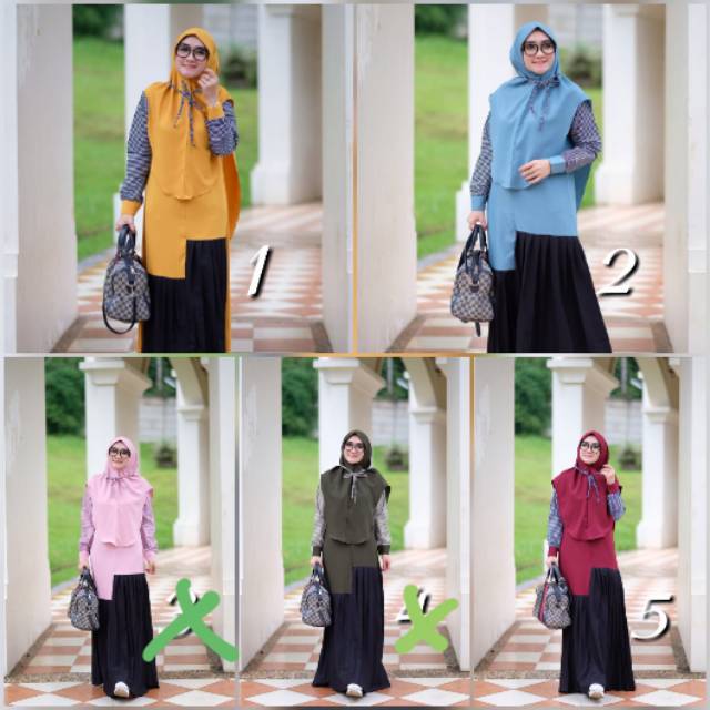 Maura set syari by restu mandeh