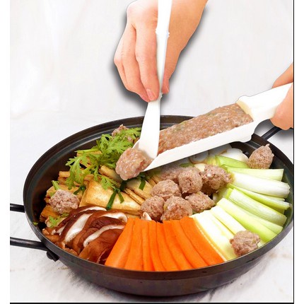 [ BAROKAH HOUSE ] Alat cetak bakso bahan plastik / alat cetak bakso bakwan pentol/ meatball maker