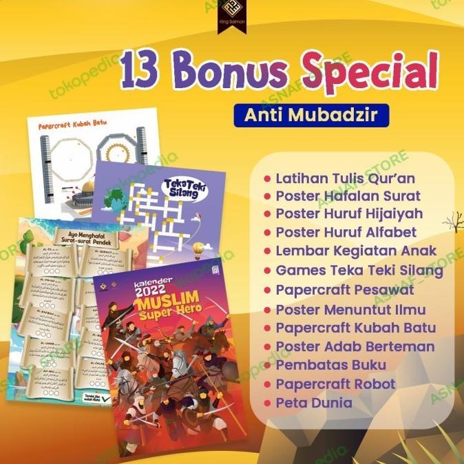 

Office & Stationery | Document Organizer | Inovasi Kalender Edukasi Anak Islami Hijriah & Masehi 2021 King Salman | Best Seller