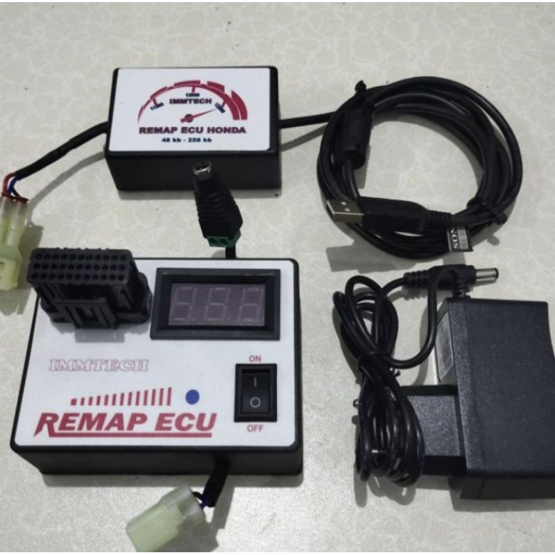 PAKET ALAT FLASH REMAP ECU ALL MOTOR HONDA FILE BIN ORI+XDF