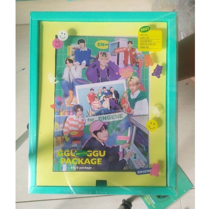 (READY STOCK) SHARING ENHYPEN GGU GGU DECO package Sunghoon Ni-ki